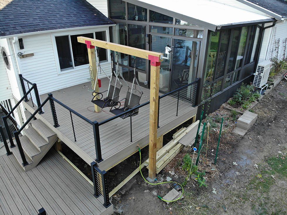 Madison Deck Builders previous job