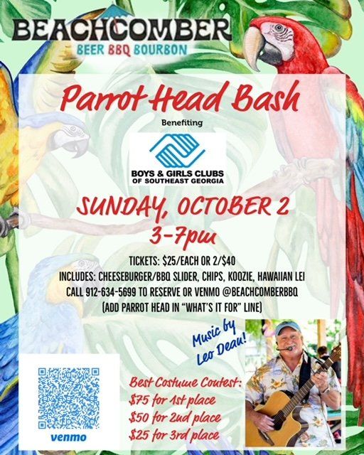 Parrot Head Bash poster