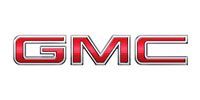 A red gmc logo on a white background.