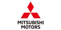 Mitsubishi motors logo on a white background