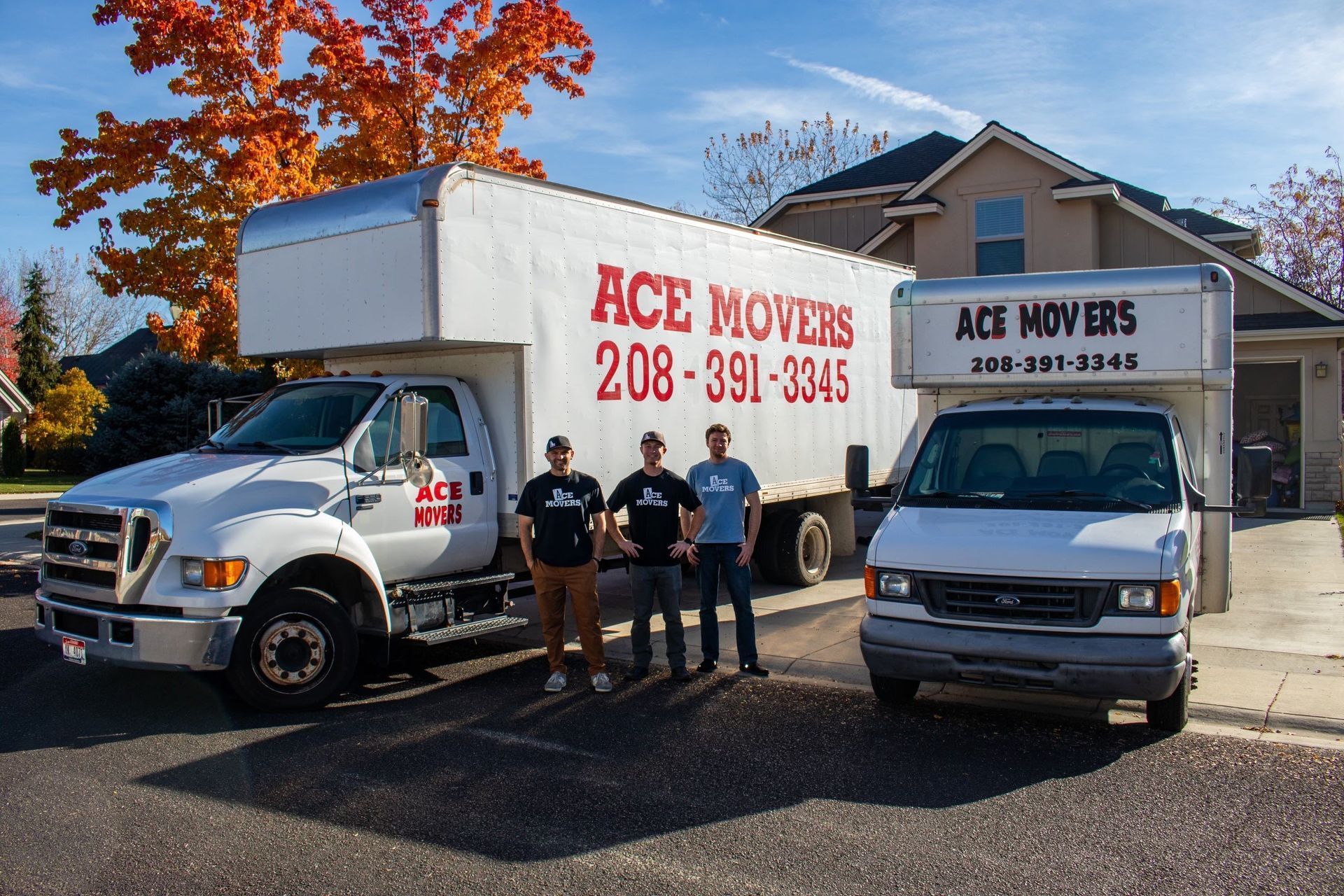 Ryan Christian with his dad and Uncle Pete