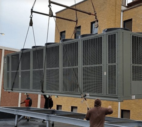 Mountain City Service staff working