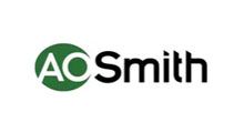 A.O. Smith logo in green and black on a white background