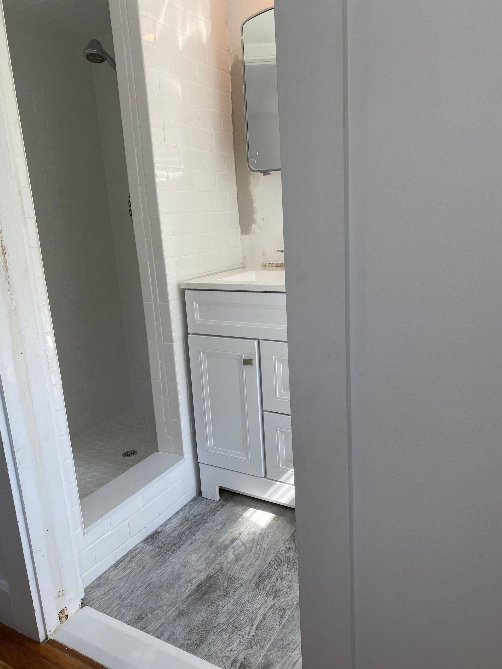 bathroom remodel
