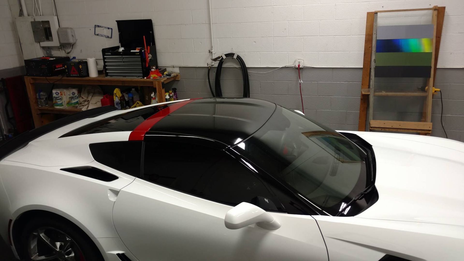 black and white performance tint