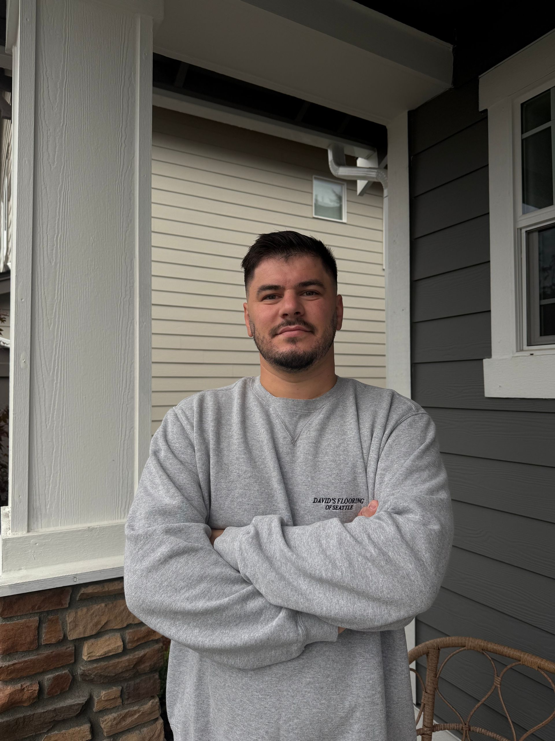 David Pavlovich, the owner of David's Flooring Of Seattle LLC.