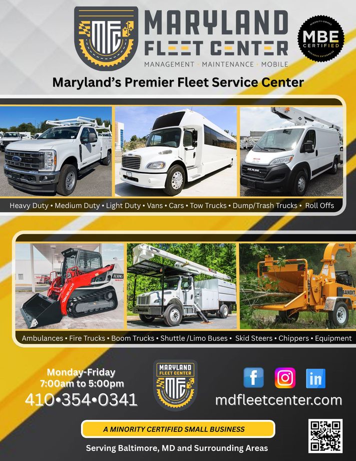 A flyer for Maryland Fleet Center