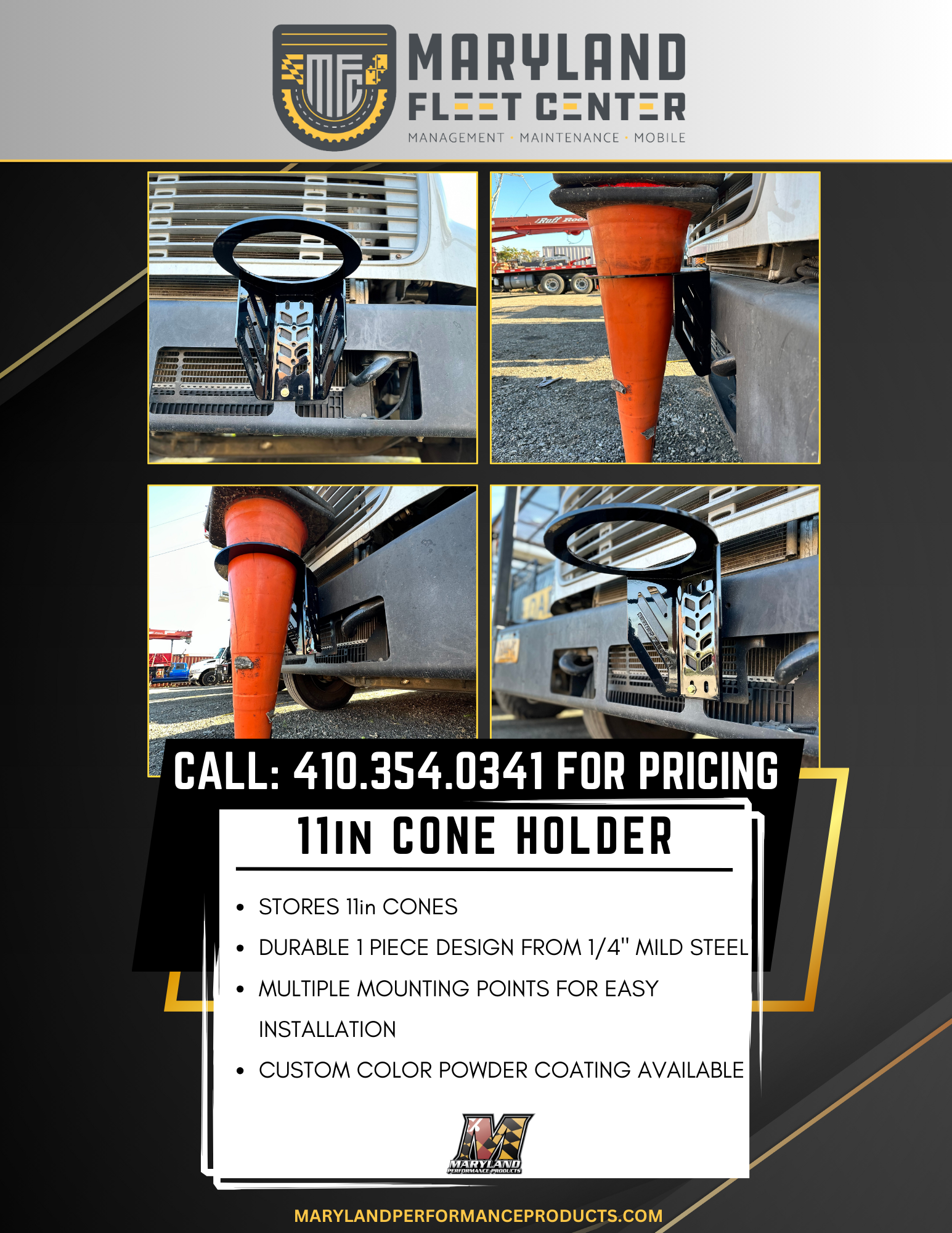 11in Cone Holder