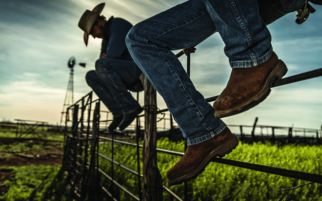 Gray background with the words 