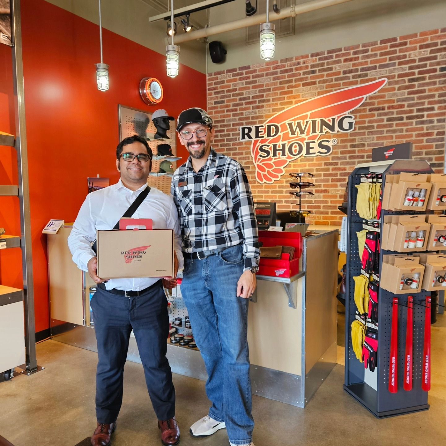 Gray background with the words 