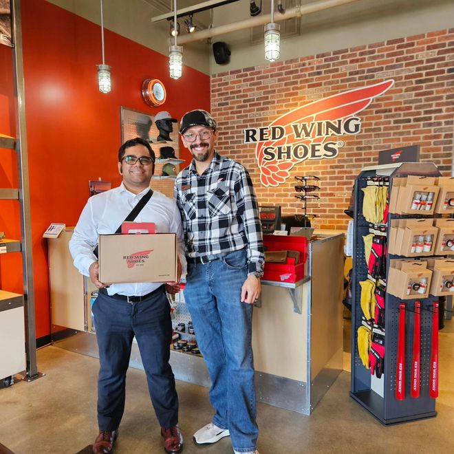 Gray background with the words 