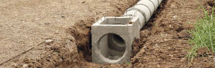 Sewer installation