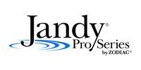 Jandy Pro Series by Zodiac logo with blue water ripple graphic.