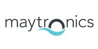 Maytronics logo: black text