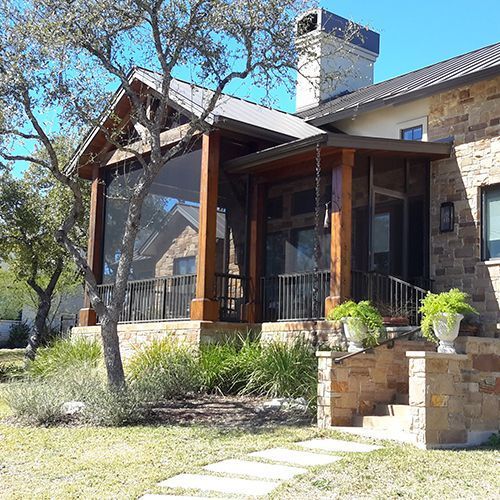 Screened Porch TX Round Rock TX Austin Patio