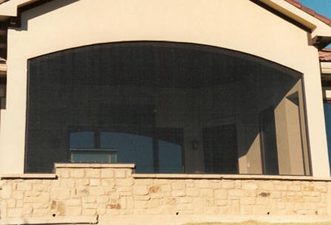 Screen room installation