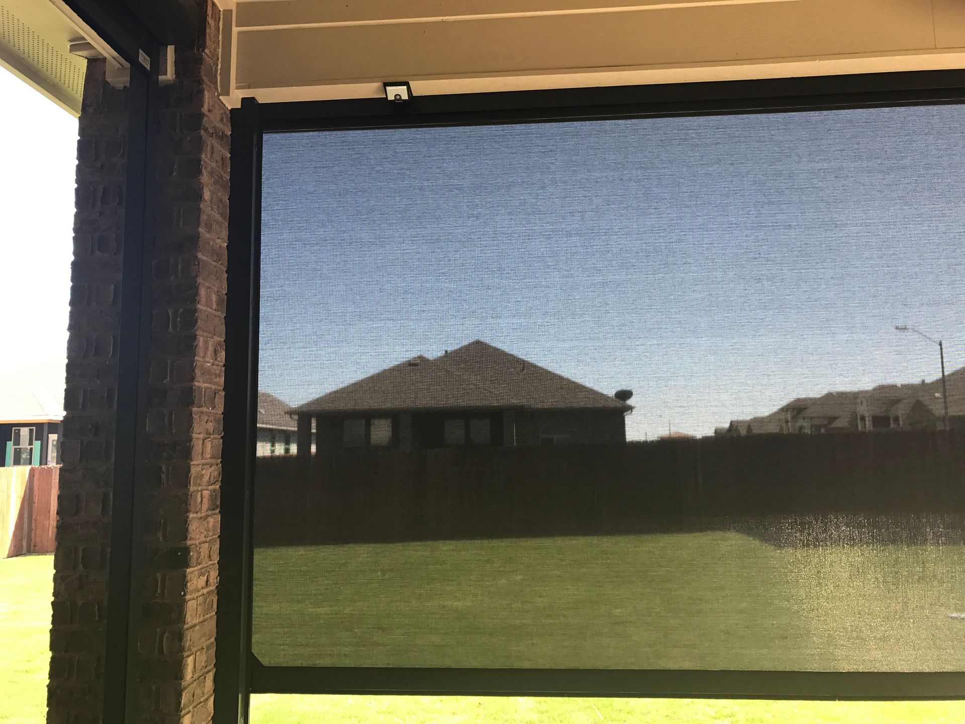 Roll shade installation