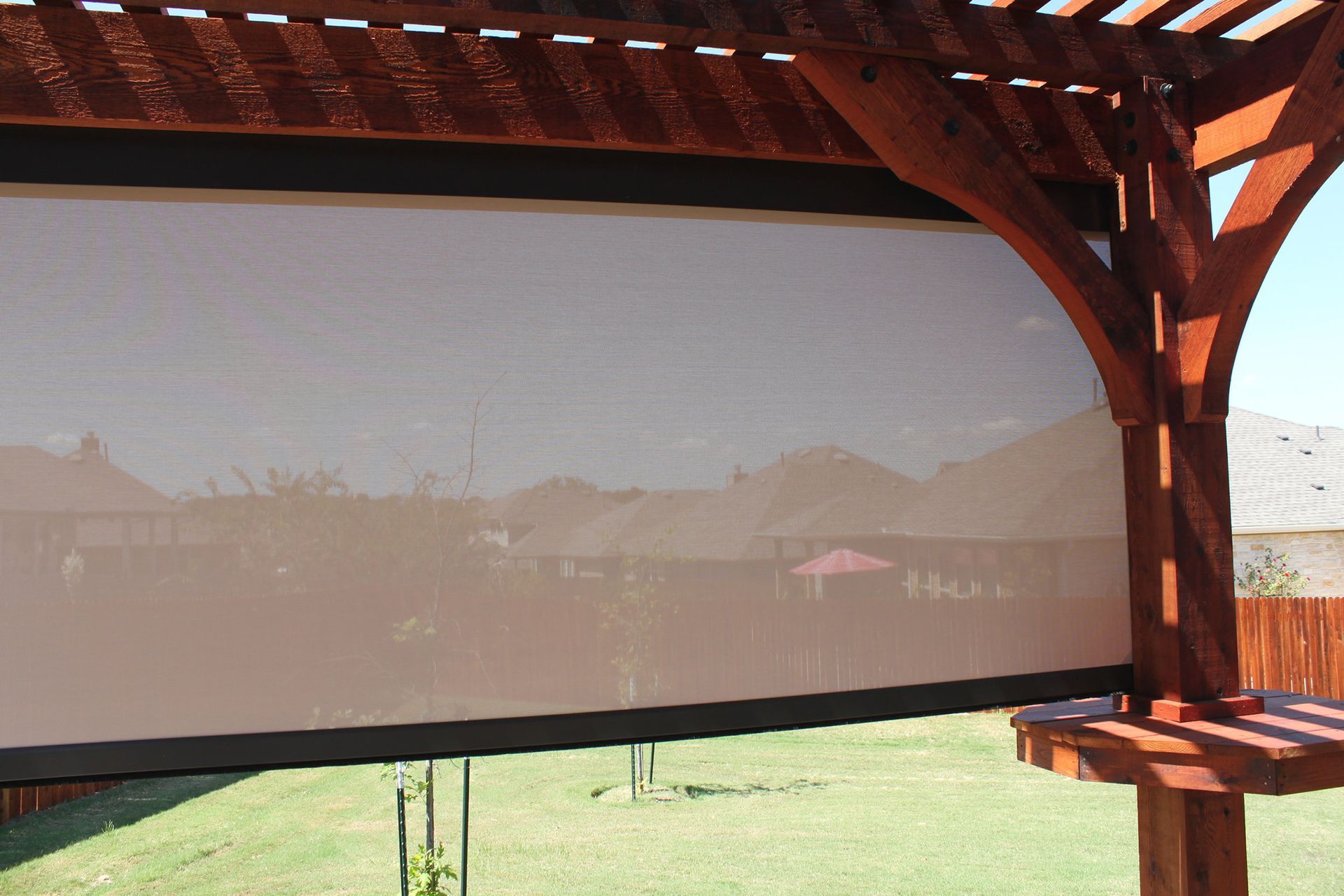 Roll shade installation