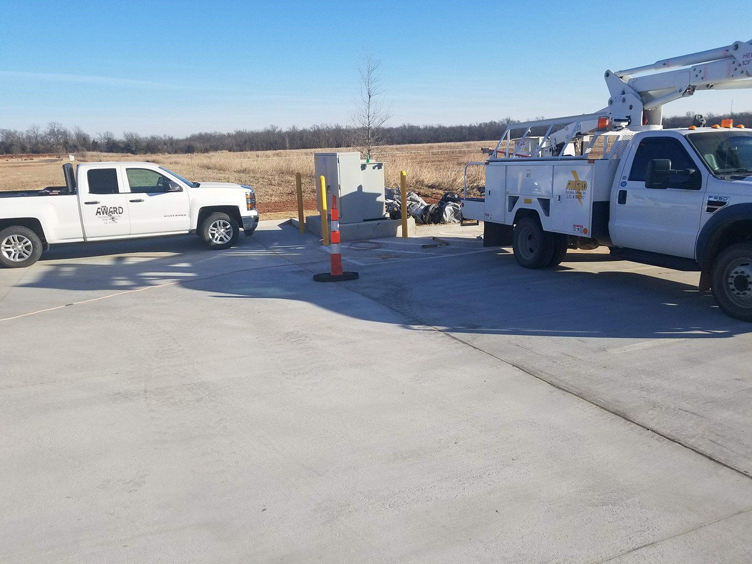 Commercial electrical construction