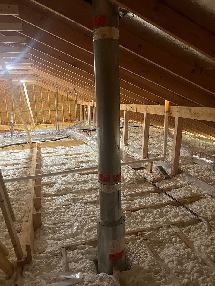 Fireplace installation