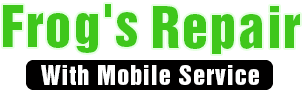 Frog's Repair With Mobile Service - Logo