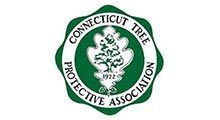 Connecticut Tree Protective Association logo: green seal with a tree inside and text surrounding it.
