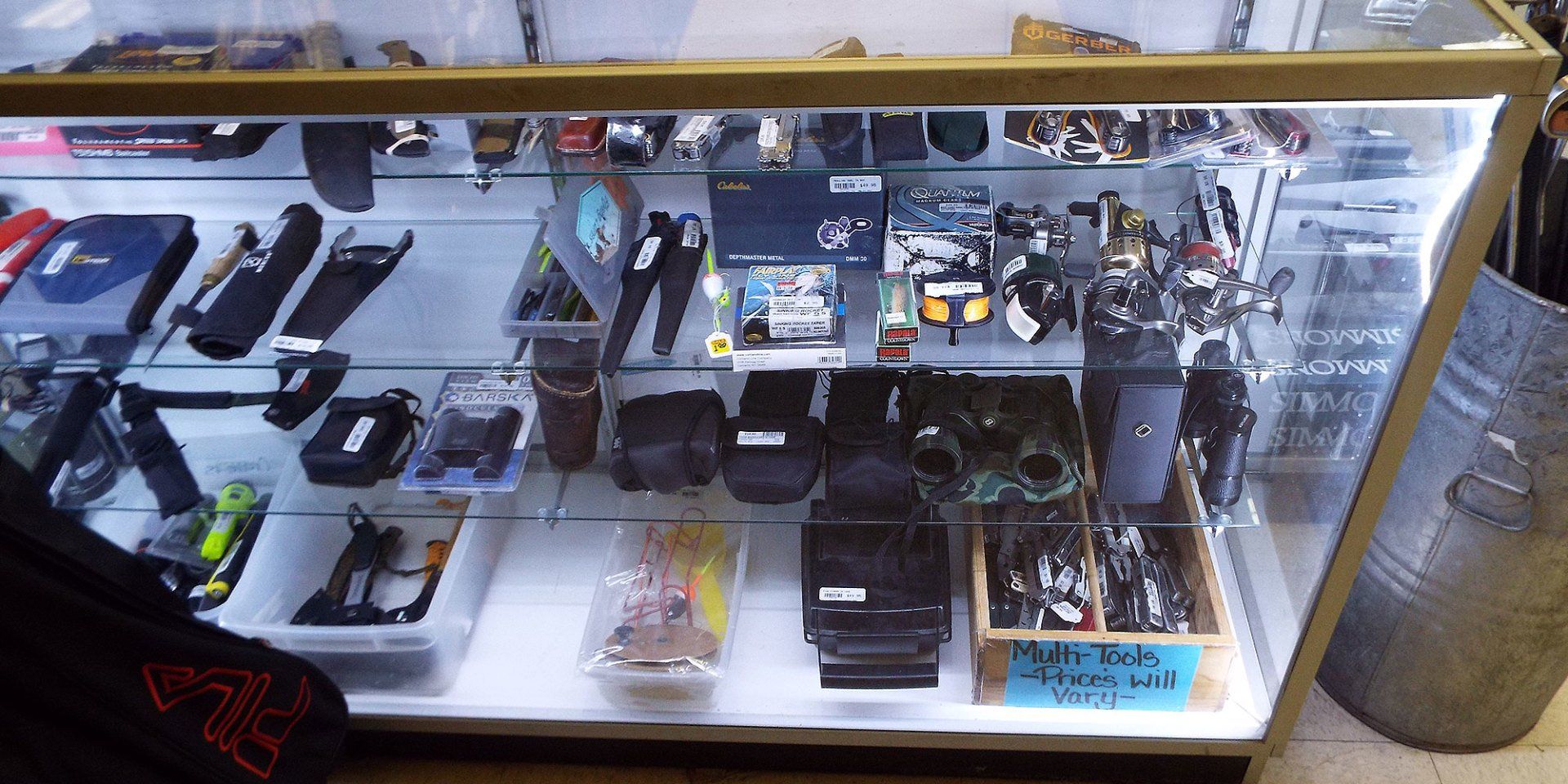 Different items for sale