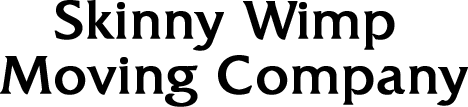 Skinny Wimp Moving Company - Logo