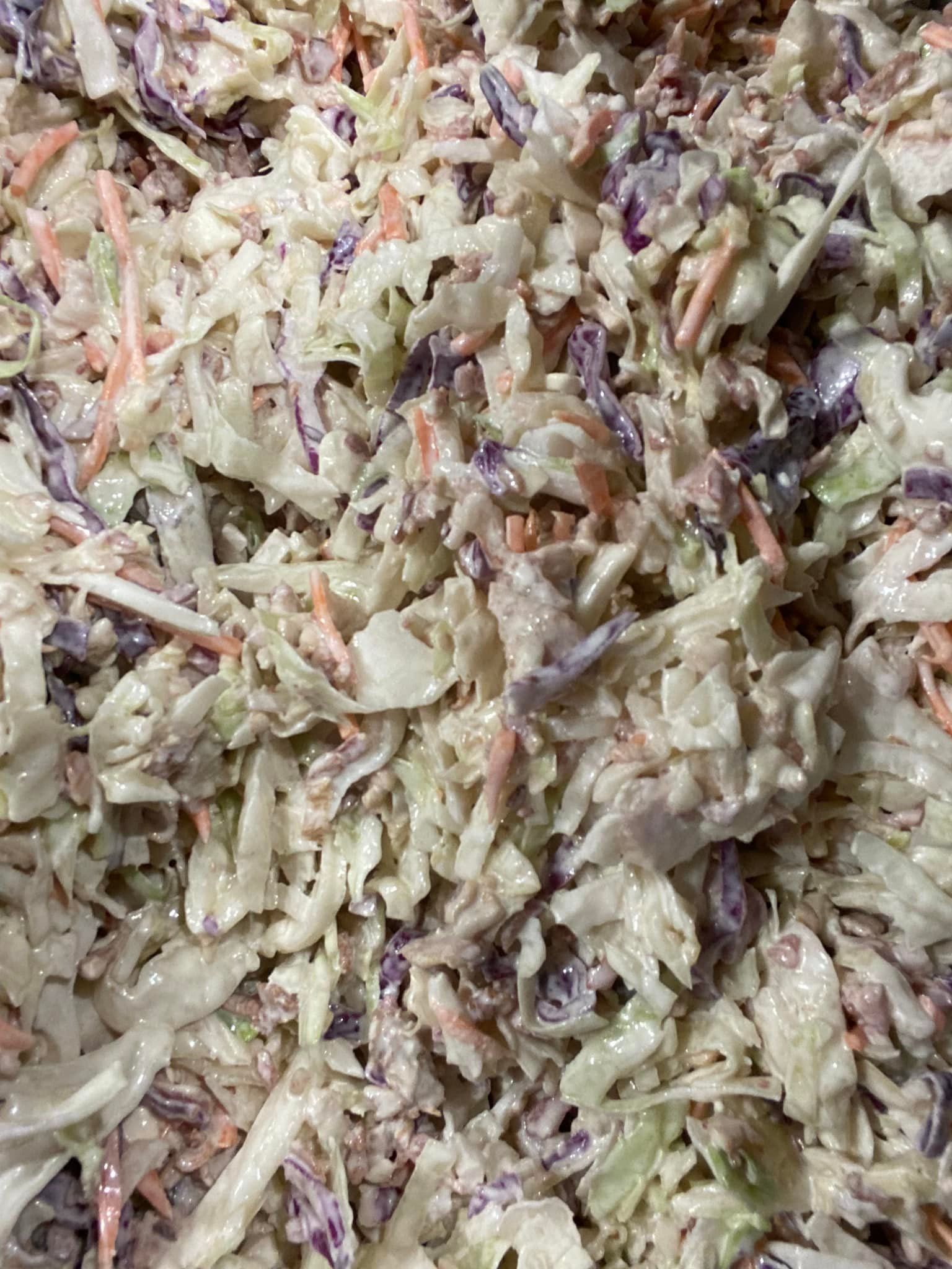 Blue cheese coleslaw