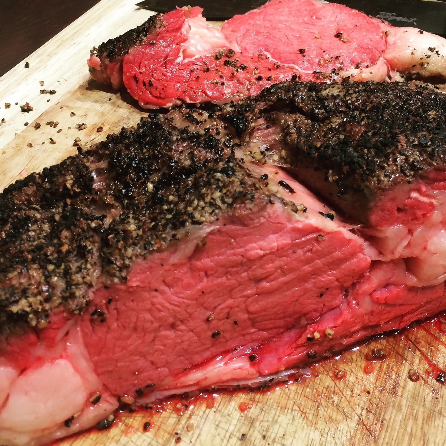 Cooked prime rib
