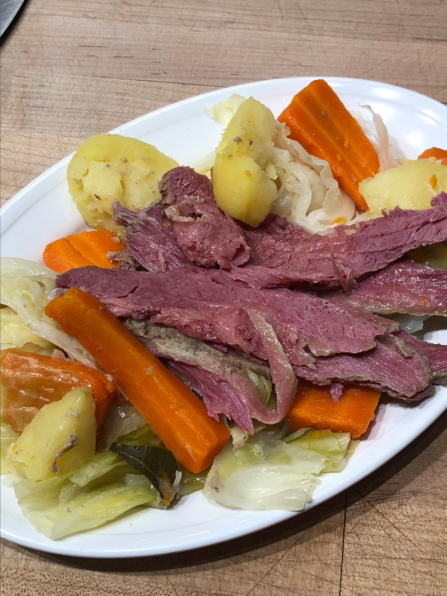 Corned beef meal