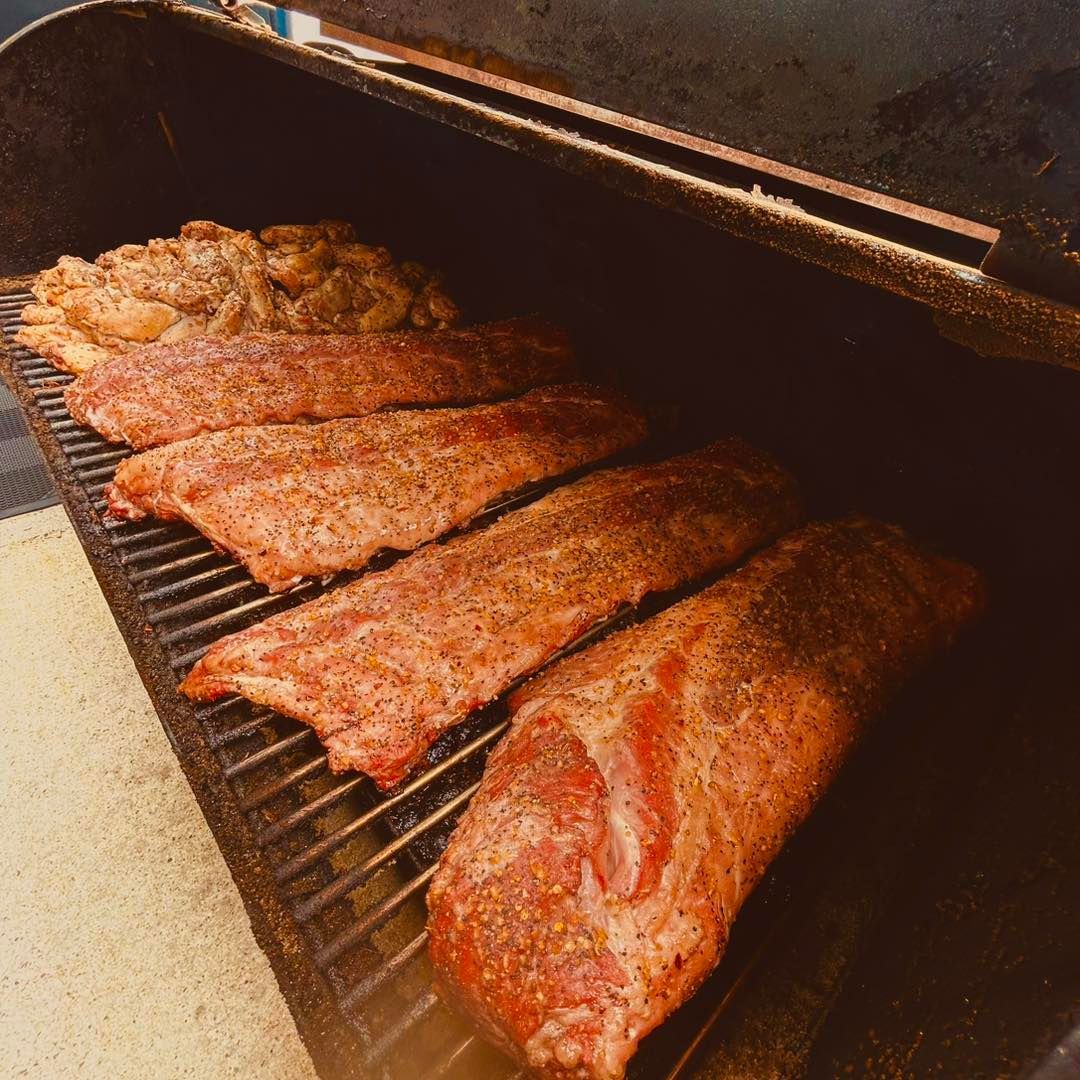 Smoker wings and ribs