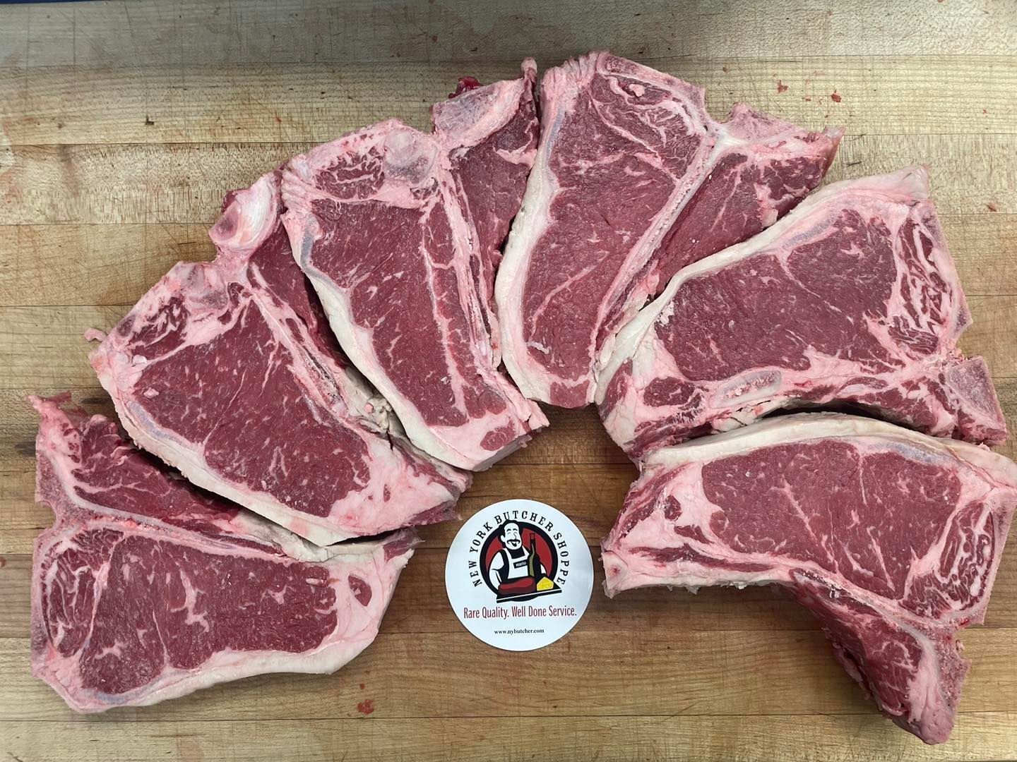 T-bones and porterhouses