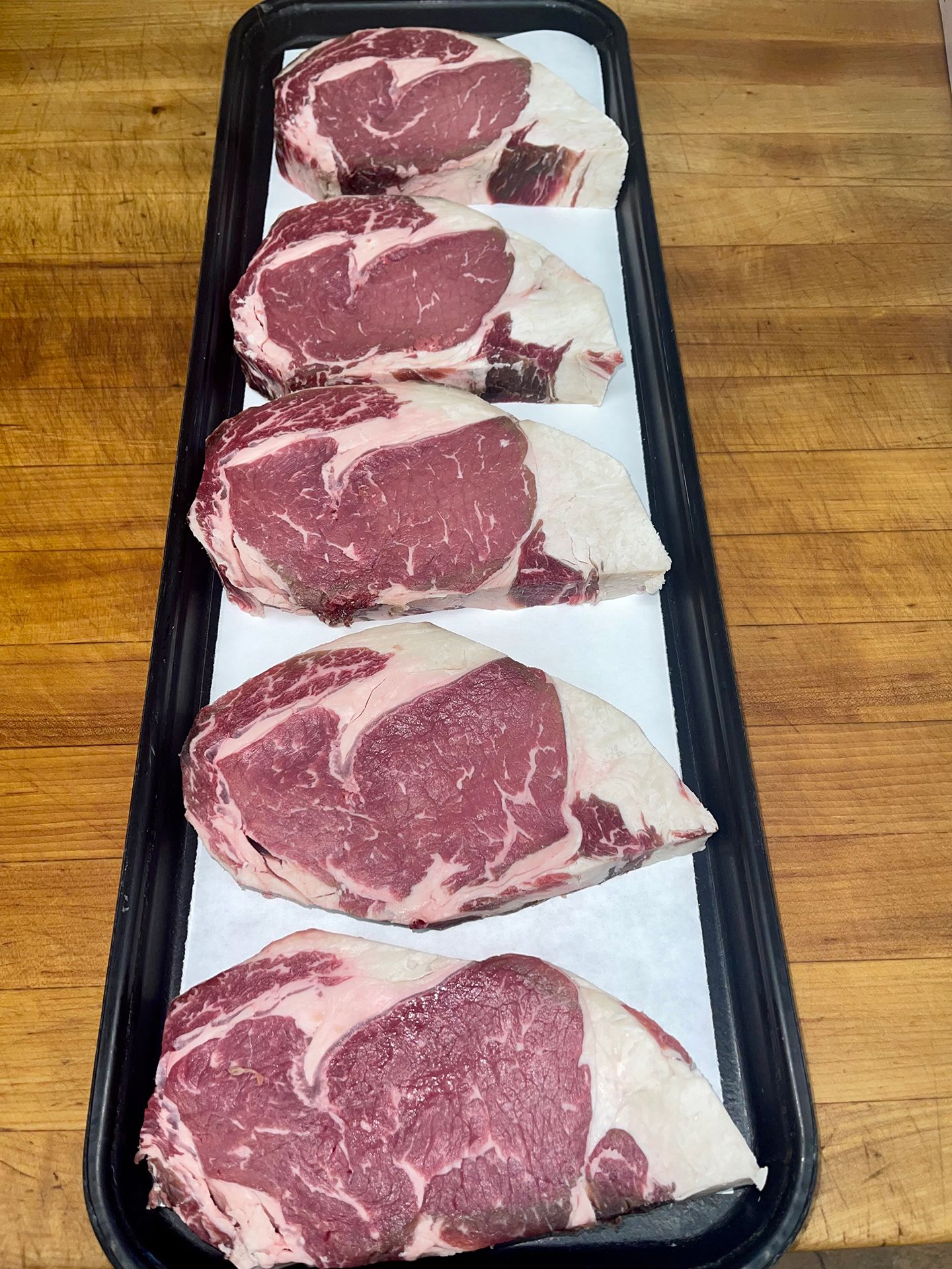 Dry aged ribeyes