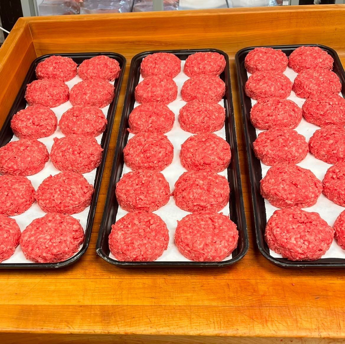 Forest Acre blend burgers