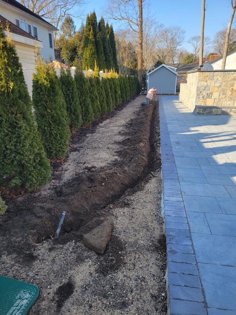Irrigation installations