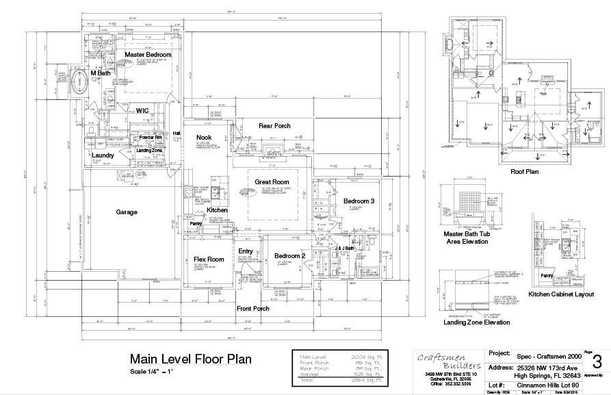 Lot 80 Cinnamon Hills - Floor Plan