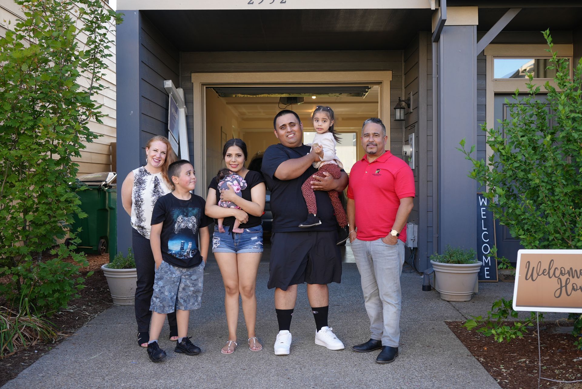 Rick Valdez with satisfied clients