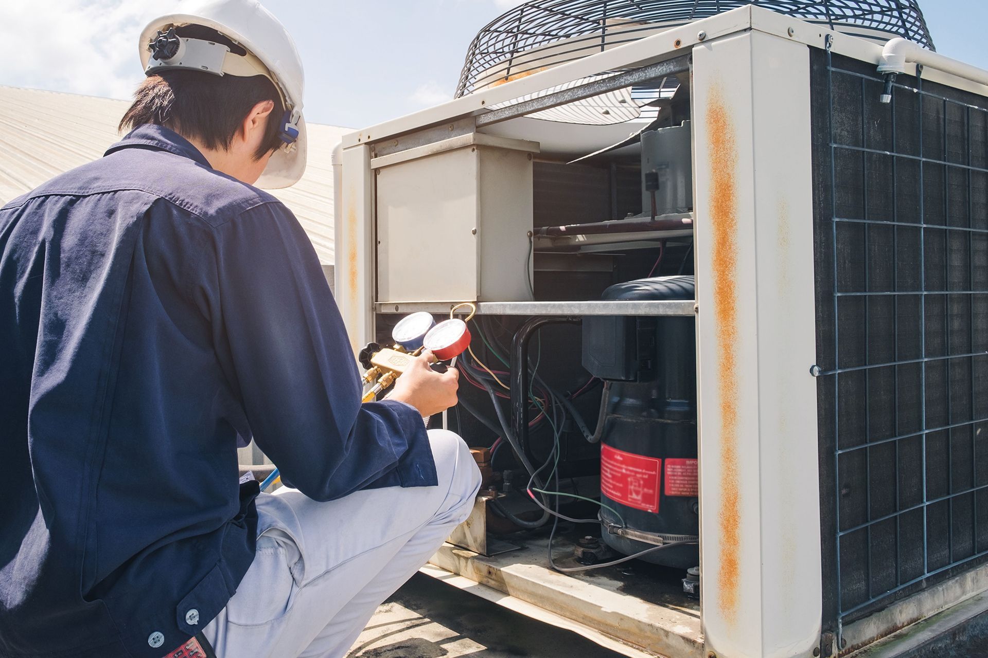 Air conditioning maintenance