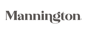 Mannington logo in dark gray text on a white background.