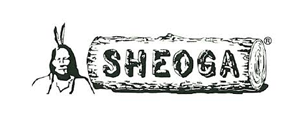 Logo: Native American figure beside a log with the word SHEOGA carved into it.