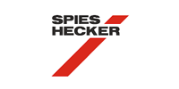 SPIES HECKER logo with black text and a red diagonal stripe on a white background