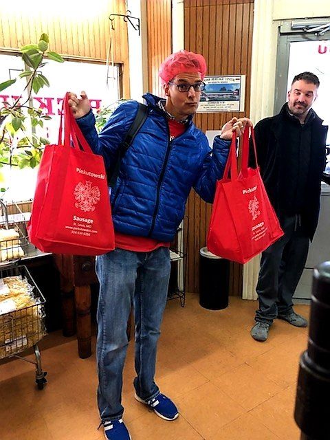 Showing new tote bags