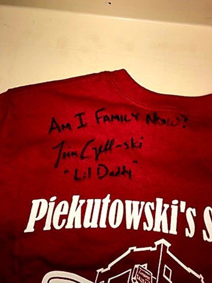 Tim Ezell signed shirt