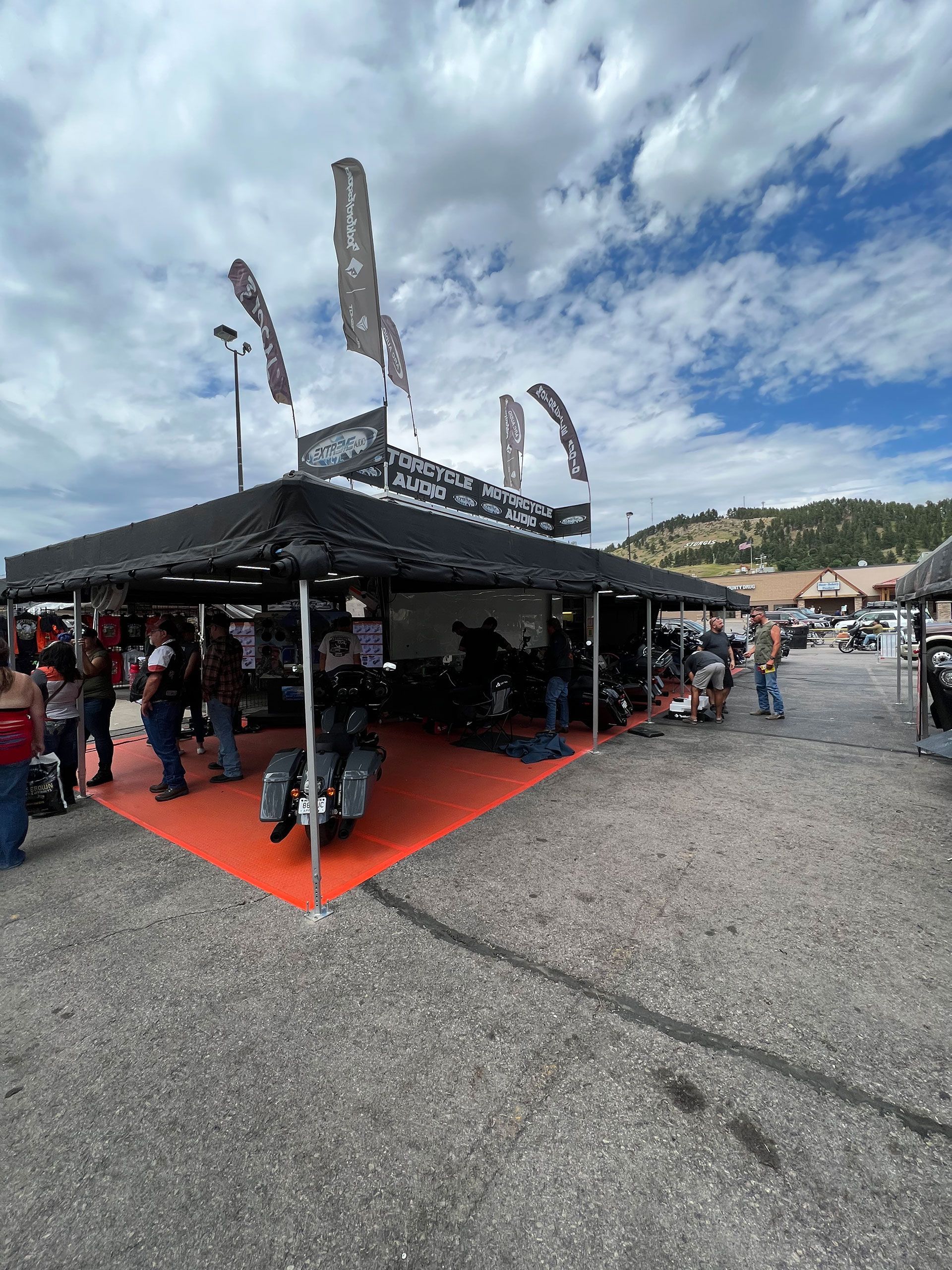 Motorcycle rally location