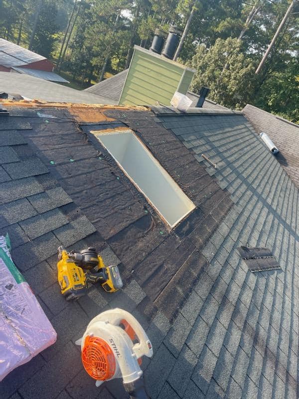 Roofing installation