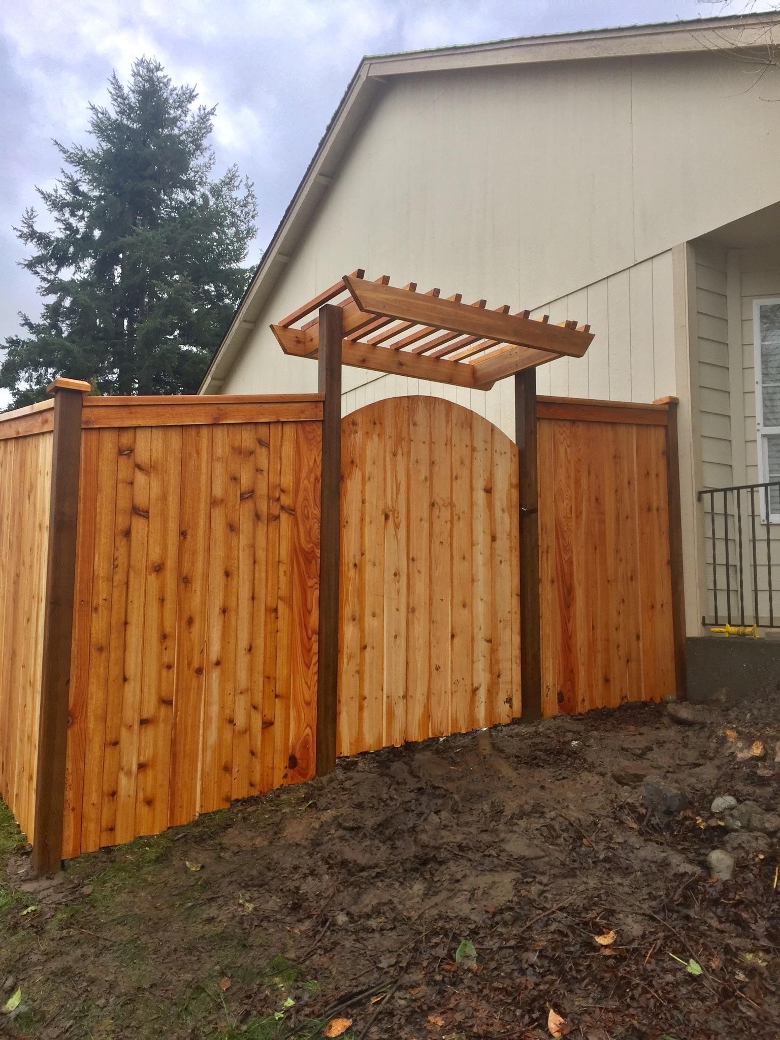 Cedar Fencing