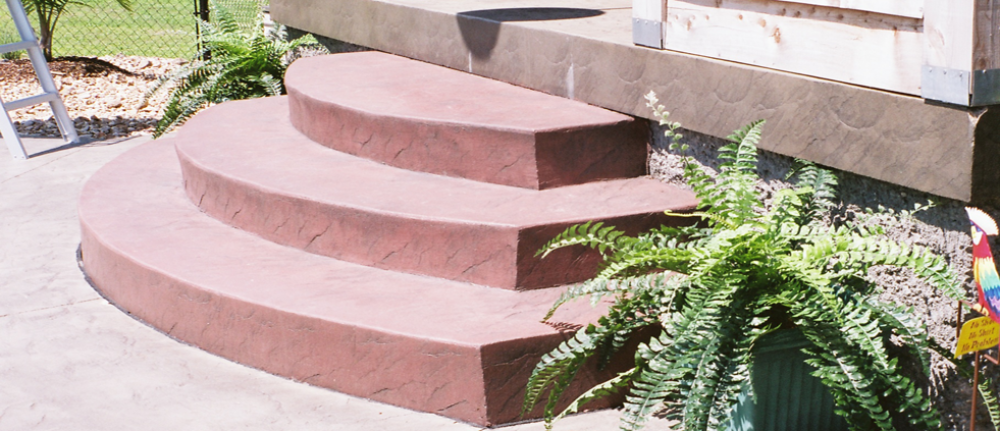 Concrete steps