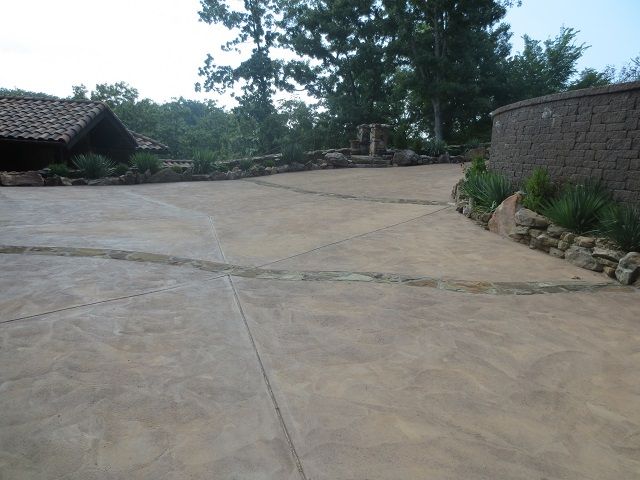 Concrete flooring