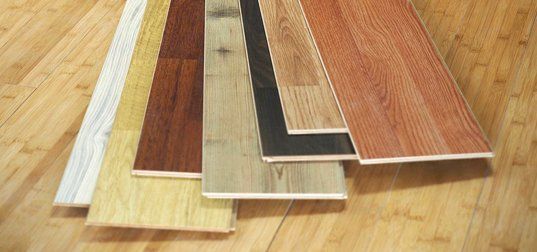 Wood flooring planks